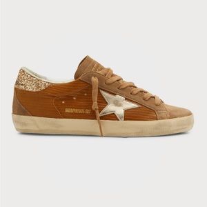 Golden Goose lizard embossed low top sneakers
